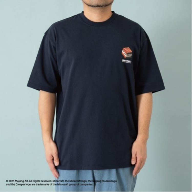 アンドディープティマイン(and D.petit main)の【マインクラフト】【パパもおろそい】Dad武器TEE Ｔシャツ
