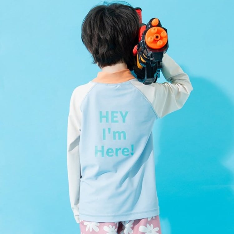 アンドディープティマイン(and D.petit main)の【SWIM】ハーフジップラッシュガード その他