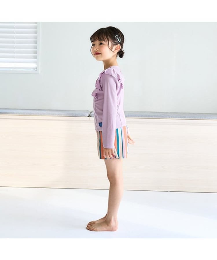 アンドディープティマイン(and D.petit main)の【大人気につき再入荷決定】【SWIM】ショルダーフリルセットアップ6