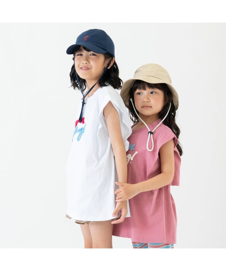 アンドディープティマイン(and D.petit main)のチュニック半袖T14