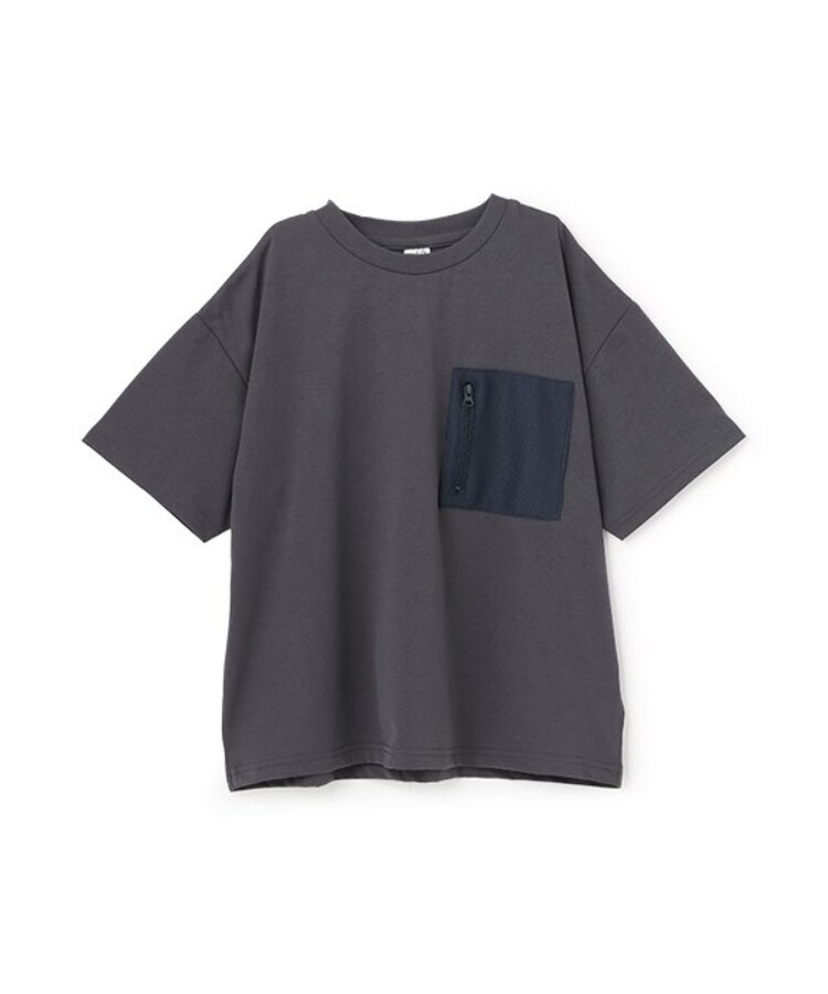 アンドディープティマイン(and D.petit main)の【水陸両用】メッシュポケットビッグ半T22