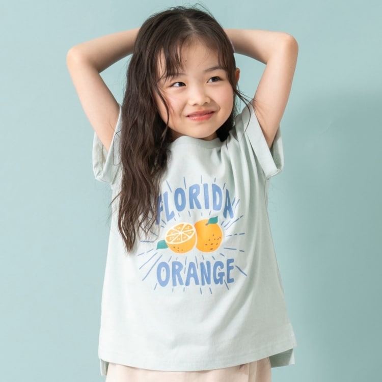 アンドディープティマイン(and D.petit main)の【365D.】アソートロゴワイド半T Ｔシャツ
