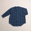 アンドディープティマイン(and D.petit main)のドロップショルダー柄シャツ長袖11