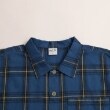 アンドディープティマイン(and D.petit main)のドロップショルダー柄シャツ長袖12