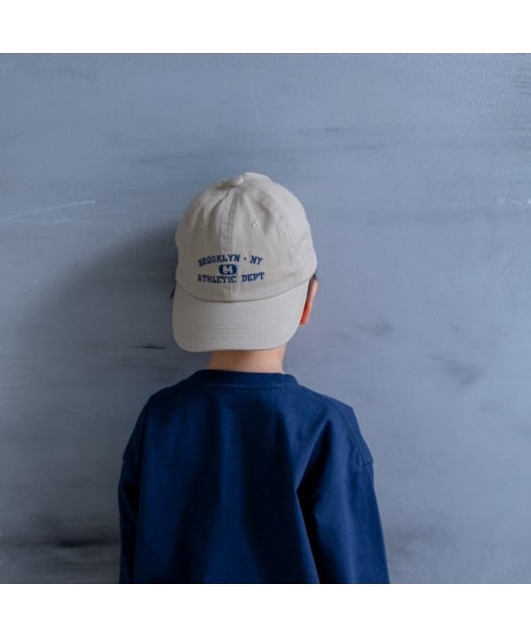 アンドディープティマイン(and D.petit main)のカレッジロゴ刺繍CAP5