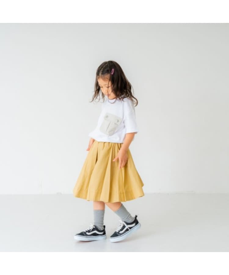 アンドディープティマイン(and D.petit main)のナイロンポケットTシャツ2