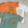 アンドディープティマイン(and D.petit main)のナイロンポケットTシャツ10