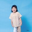 アンドディープティマイン(and D.petit main)の【Disney】ピーター・パン/発砲プリント半袖Tシャツ ベージュ(052)