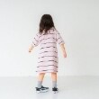 アンドディープティマイン(and D.petit main)の【リンク】スタンドカラーラガーTシャツワンピ3