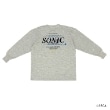 アンドディープティマイン(and D.petit main)の【パパもおそろい】DadソニックビックロンTEE ライトグレー(211)