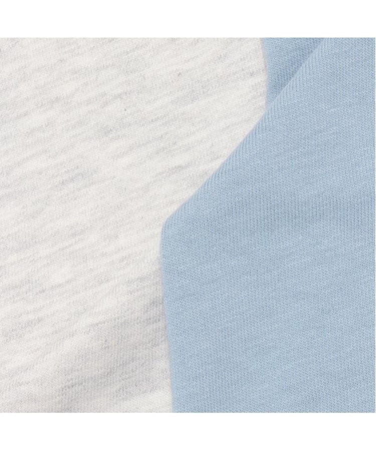 プティマイン(petit main)の【オーガニック】配色ラグランTシャツ14