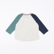 プティマイン(petit main)の【オーガニック】配色ラグランTシャツ9