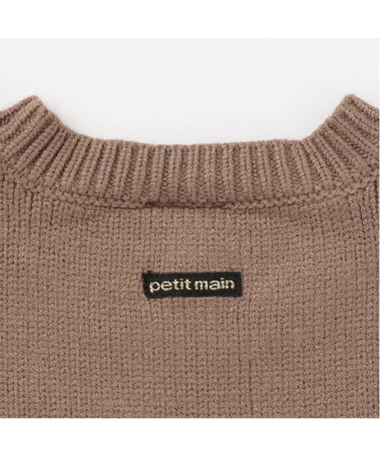 プティマイン(petit main)の【ウォッシャブル】ボーダーニット11