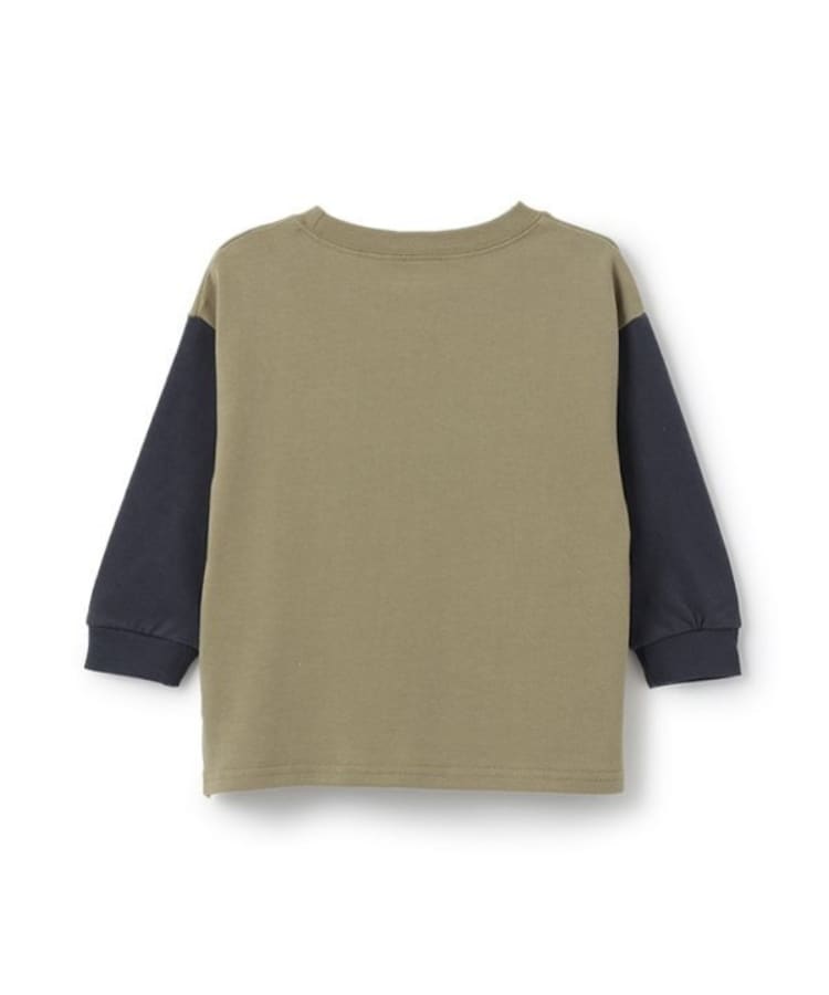 プティマイン(petit main)の恐竜刺しゅう長袖Tシャツ4
