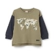 プティマイン(petit main)の恐竜刺しゅう長袖Tシャツ3