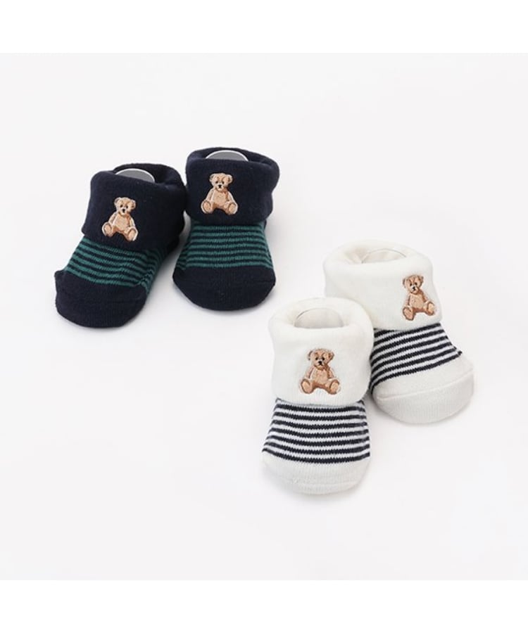 プティマイン(petit main)の【POLO BCS】刺しゅうカップソックス6