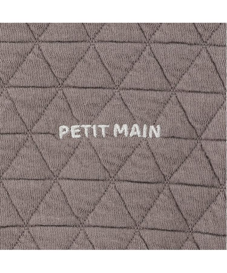プティマイン(petit main)の裾チェックトレーナー10