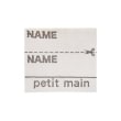 プティマイン(petit main)の裾チェックトレーナー16
