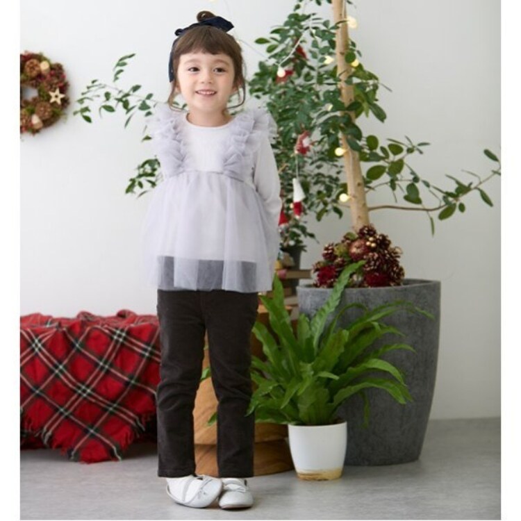 プティマイン(petit main)の【リンク】コーデュロイストレートパンツ(キッズ) その他