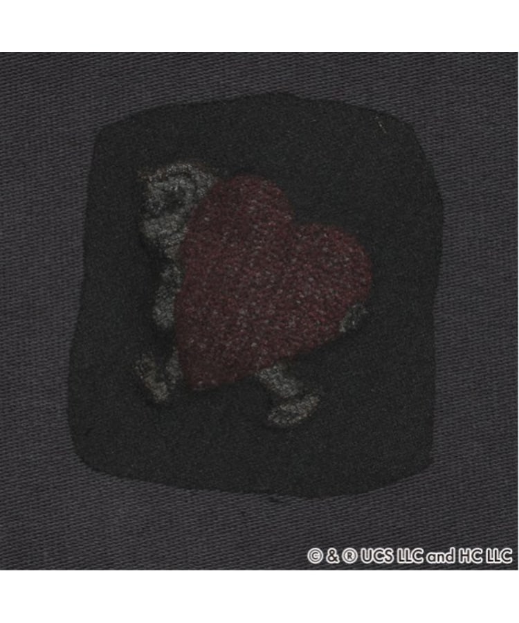 プティマイン(petit main)の【おさるのジョージ】サガラハート長袖Tシャツ4