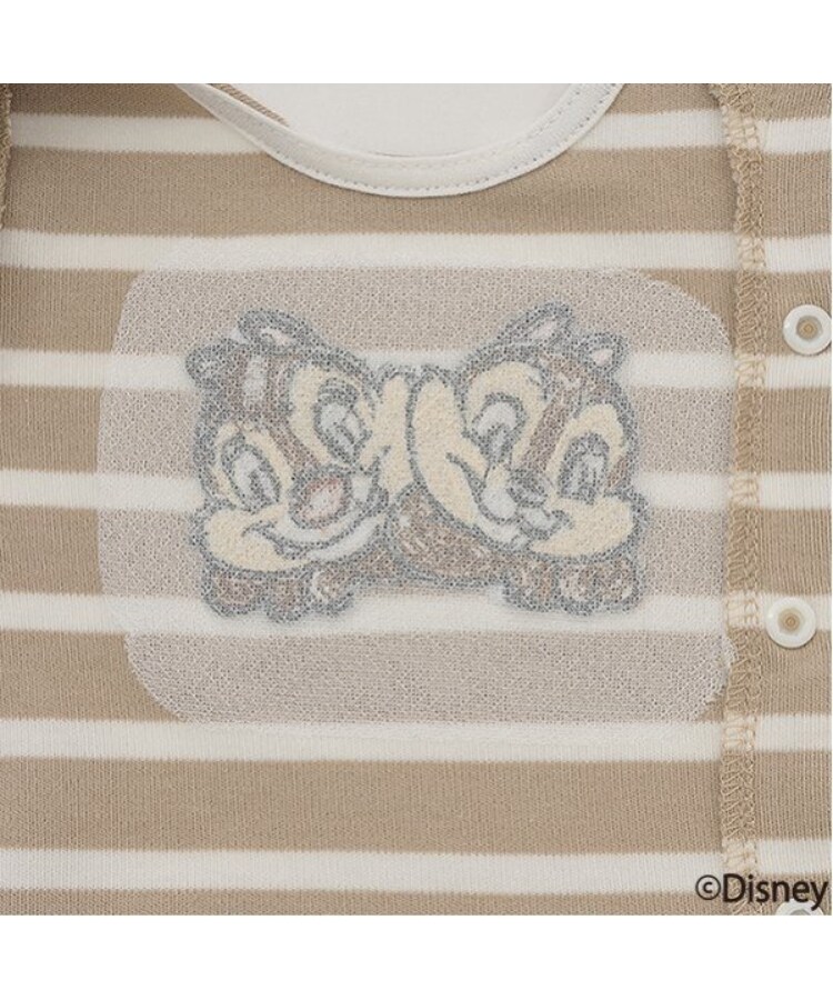 プティマイン(petit main)の【Disney】ボーダー切替カバーオール6