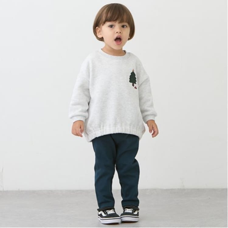 プティマイン(petit main)の【スマイルシリーズ】BOYS裏起毛パンツ その他
