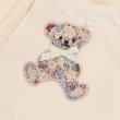 プティマイン(petit main)の【弱酸性】花柄アップリケカバーオール4