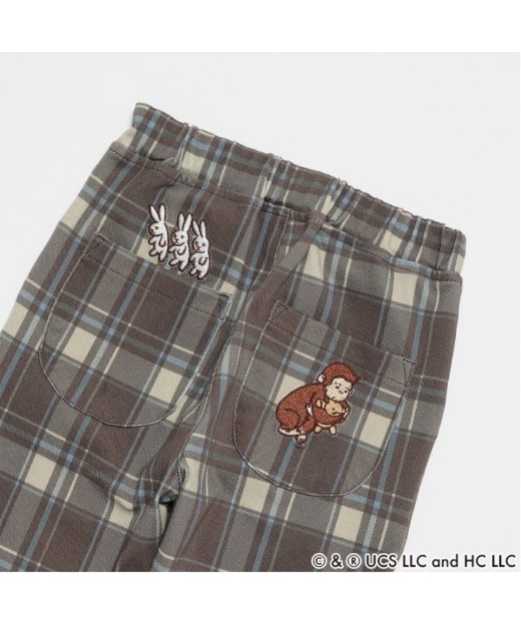 プティマイン(petit main)の【おさるのジョージ】刺しゅうパンツ17