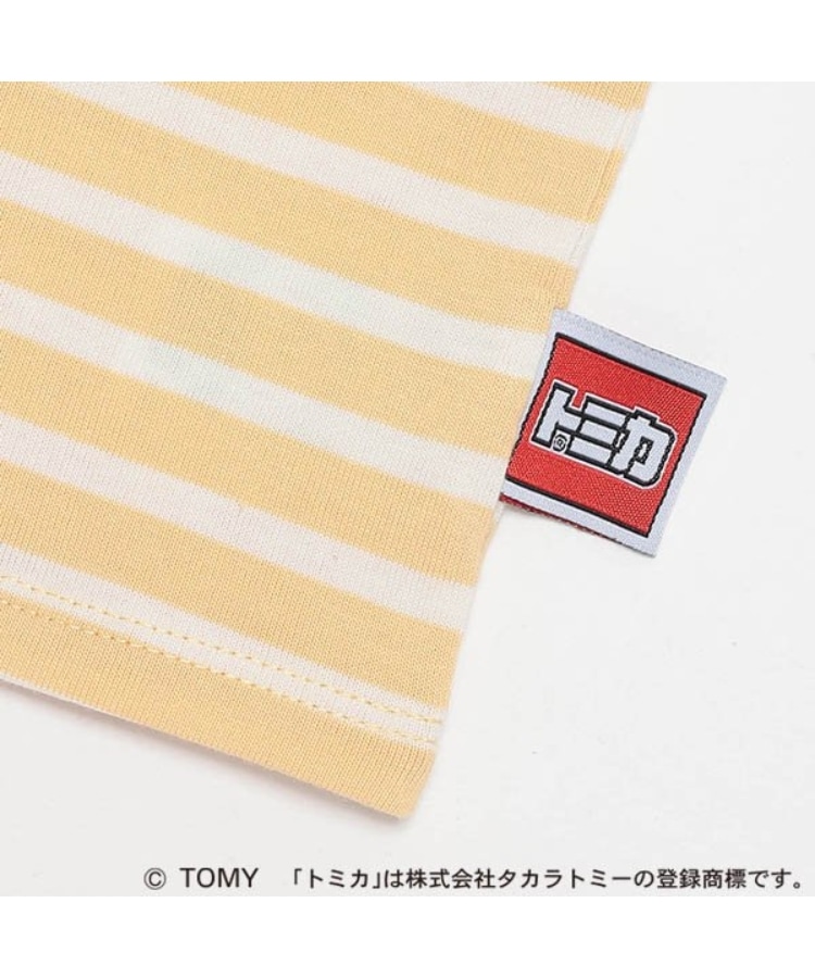 プティマイン(petit main)の【TOMICA】ボーダーアップリケ長袖Tシャツ7