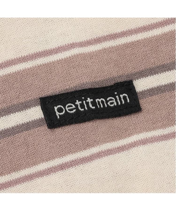 プティマイン(petit main)のマルチボーダーTシャツ7
