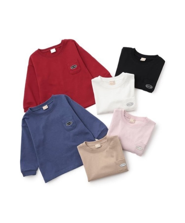 プティマイン(petit main)の【GOODPRICE】無地長袖Tシャツ9