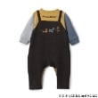 プティマイン(petit main)の【おさるのジョージ】サロペット風カバーオール4