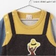 プティマイン(petit main)の【おさるのジョージ】サロペット風カバーオール5