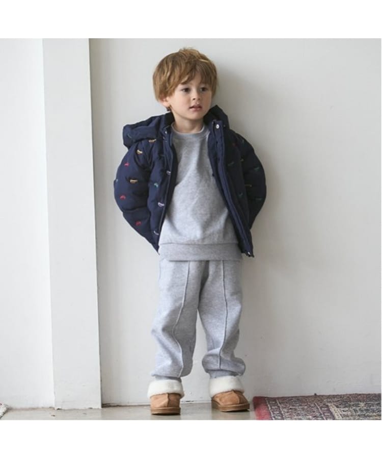 リンク】アソート刺しゅう中綿ジャケット(キッズサイズ リンク】アソート刺しゅう中綿ジャケット(キッズサイズ