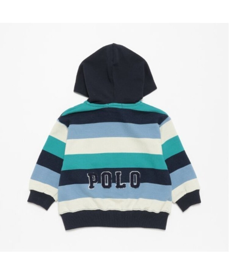 プティマイン(petit main)の【POLO BCS】ジップアップパーカー(キッズサイズ)6