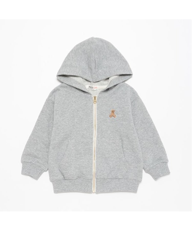 プティマイン(petit main)の【POLO BCS】ジップアップパーカー(キッズサイズ)15