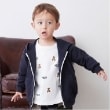 プティマイン(petit main)の【POLO BCS】ジップアップパーカー(キッズサイズ) ネイビー(094)