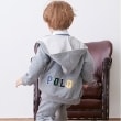 プティマイン(petit main)の【POLO BCS】ジップアップパーカー(キッズサイズ) グレー(112)