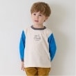 プティマイン(petit main)の【プティプラ】BOYS長袖Tシャツ ブルー(091)