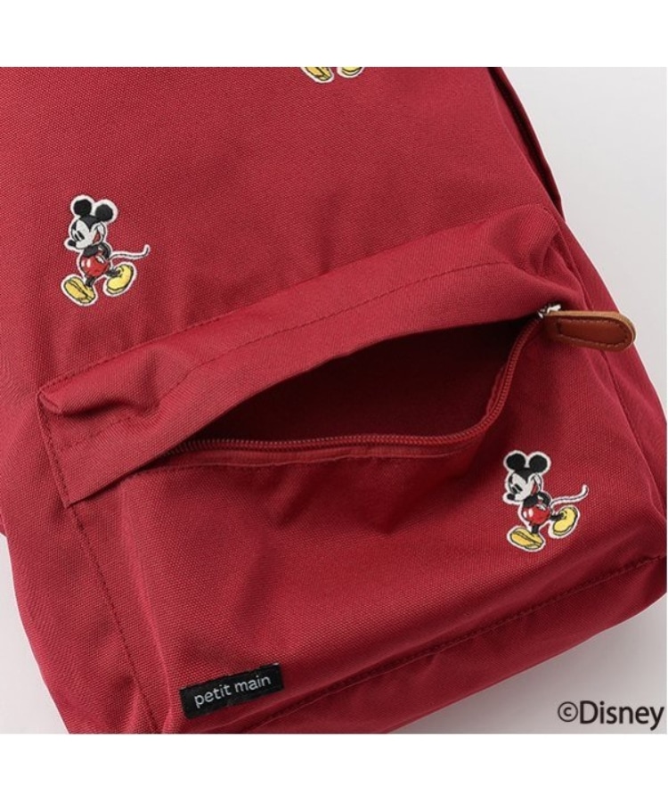プティマイン(petit main)の【Disney】ミッキー/刺しゅうリュック11