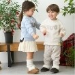 プティマイン(petit main)の切替キルティングパンツ4