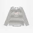 プティマイン(petit main)の【リンク】Lesson長袖Tシャツ(ジュニア) ブラック(219)