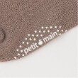プティマイン(petit main)のうさぎ&ハートクルーソックス2P4