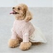 プティマイン(petit main)の【DOG】チュールスカートドッキングワンピ3