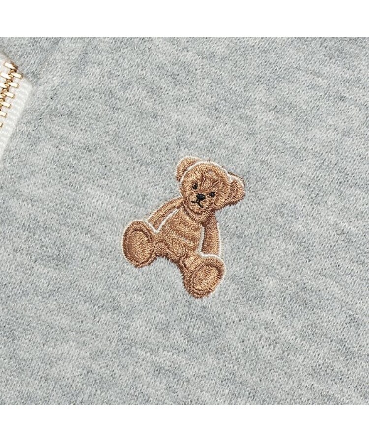 プティマイン(petit main)の【POLO BCS】ジップアップパーカー(ベビーサイズ)6