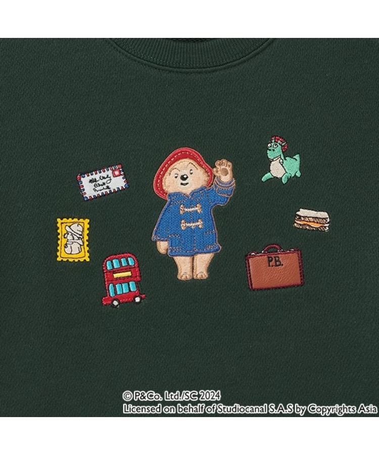プティマイン(petit main)の【パディントン(TM)】裾布帛トレーナー14