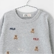 プティマイン(petit main)の【POLO BCS】くま刺しゅう長袖Tシャツ9
