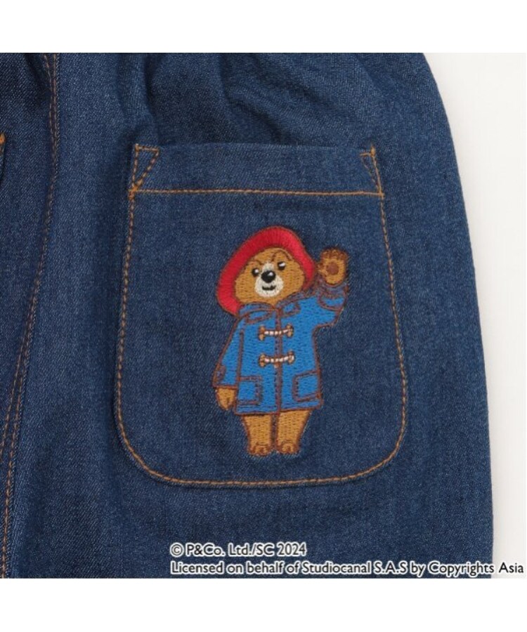 プティマイン(petit main)の【パディントン(TM)】ポケット刺しゅうパンツ14