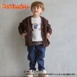 プティマイン(petit main)の【パディントン(TM)】ポケット刺しゅうパンツ ネイビー(094)
