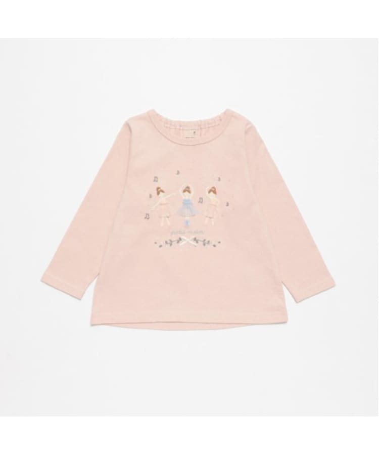 プティマイン(petit main)の【リンク】Lesson長袖Tシャツ(キッズ)6